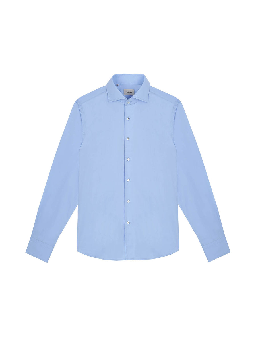 Paoloni Camicia regular popeline di cotone