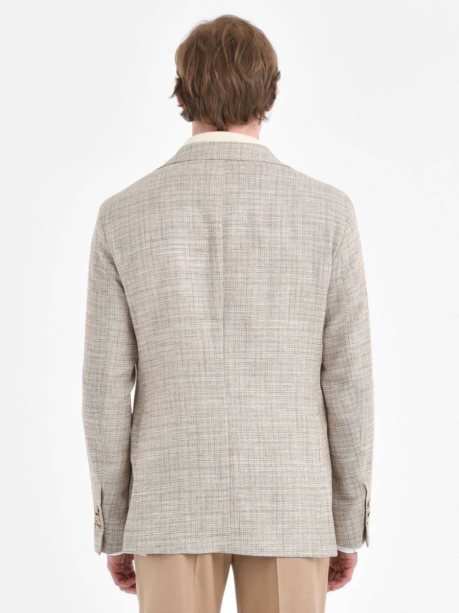 Paoloni Giacca Effetto Moulinè Stretch