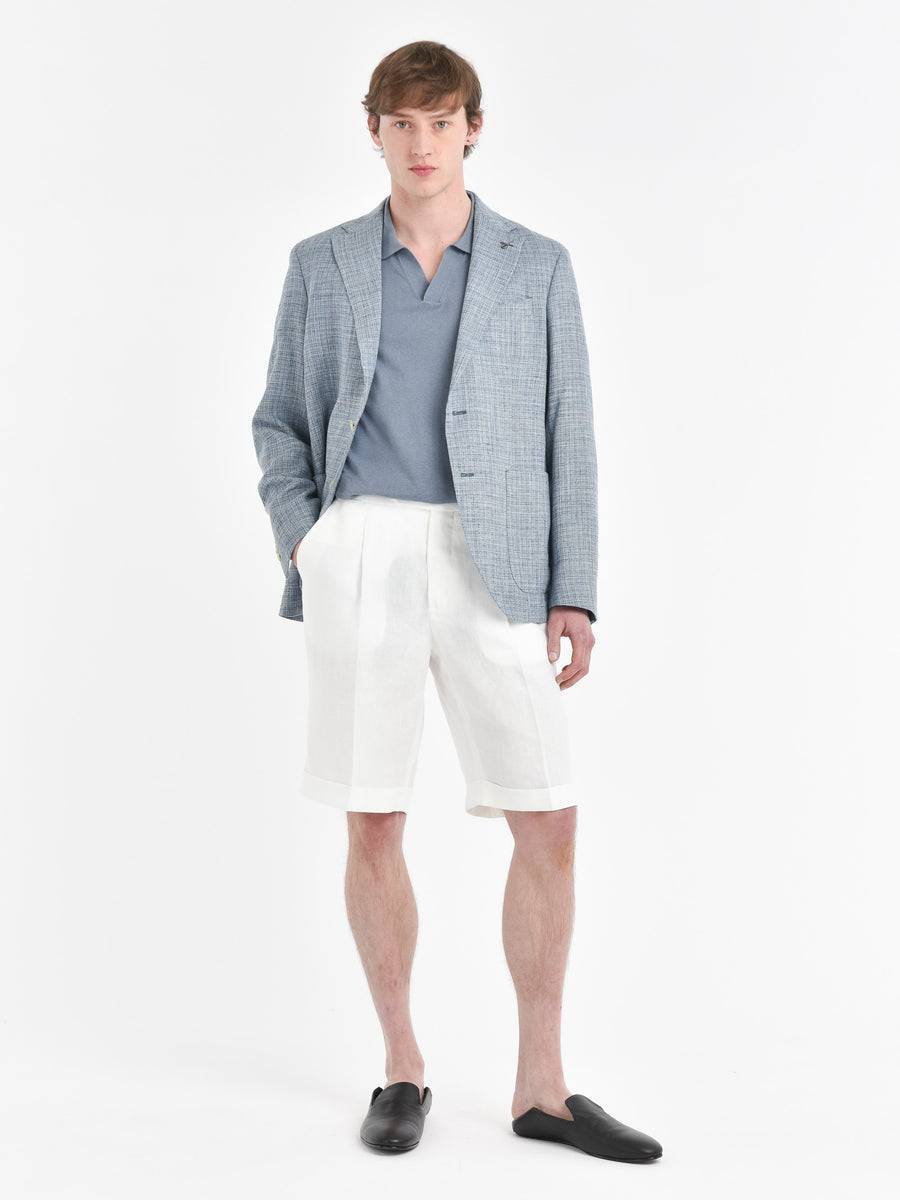 Paoloni Giacca Effetto Moulinè Stretch