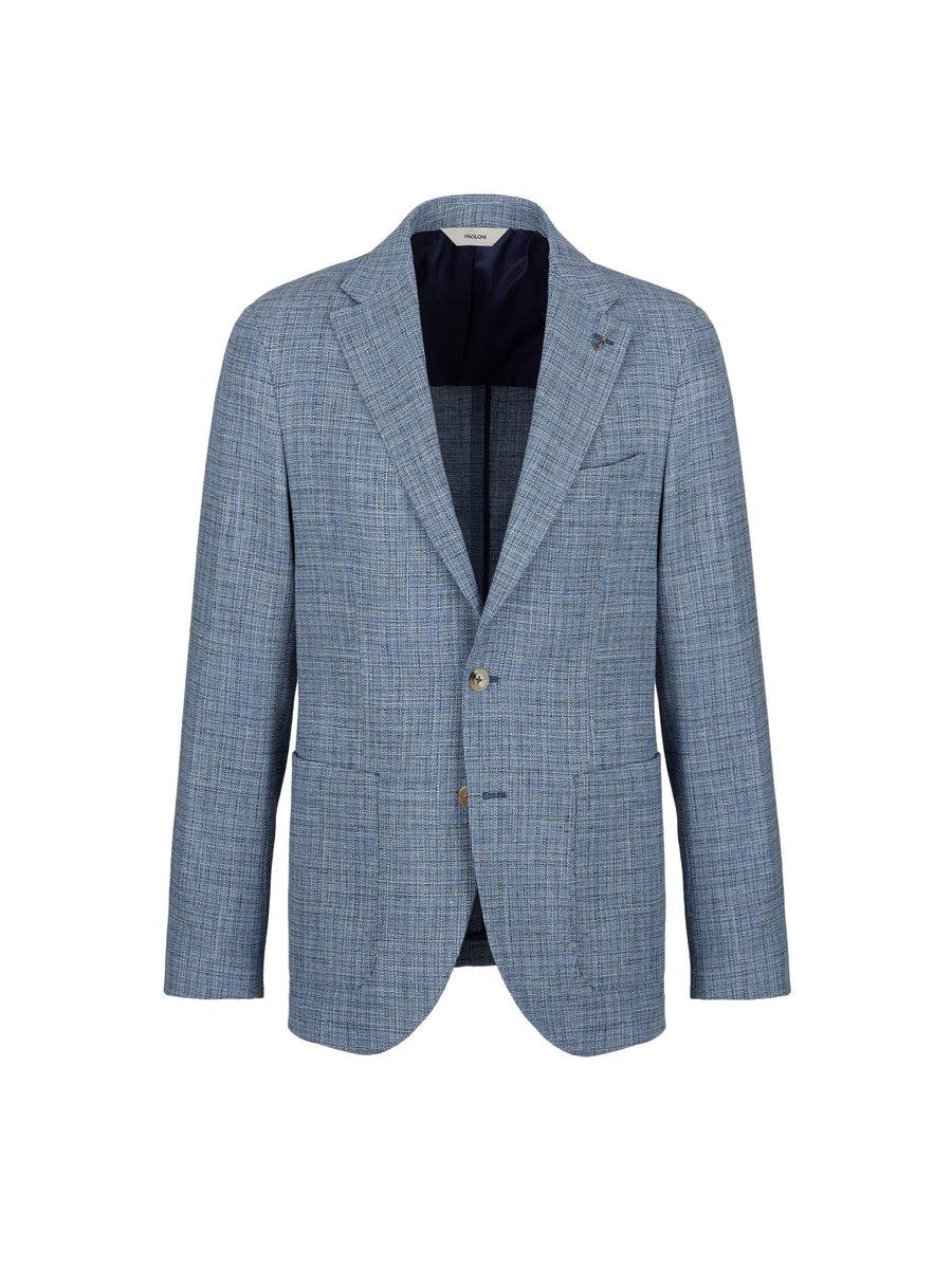 Paoloni Giacca effetto moulinè stretch