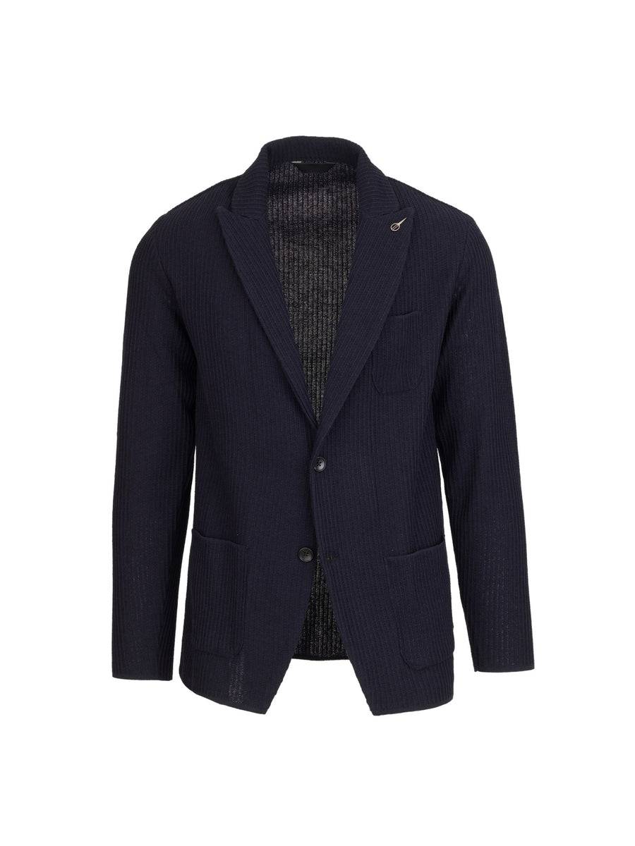 Paoloni Giacca maglia jersey costina