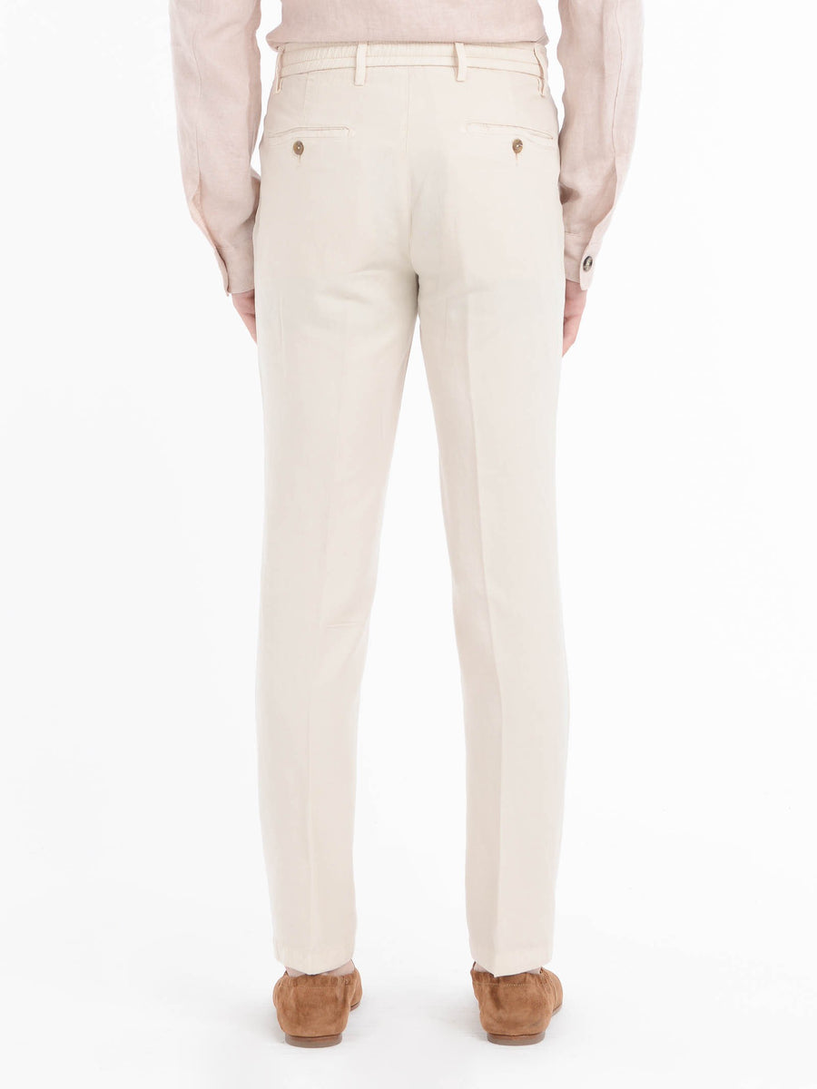 Paoloni Pantalone Jogging Gabardina Misto Cotone