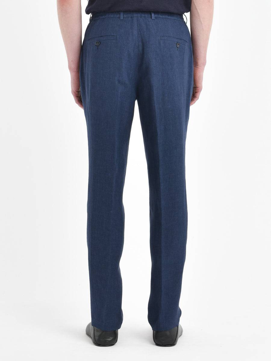 Paoloni Pantalone Jogging Lino Delavè