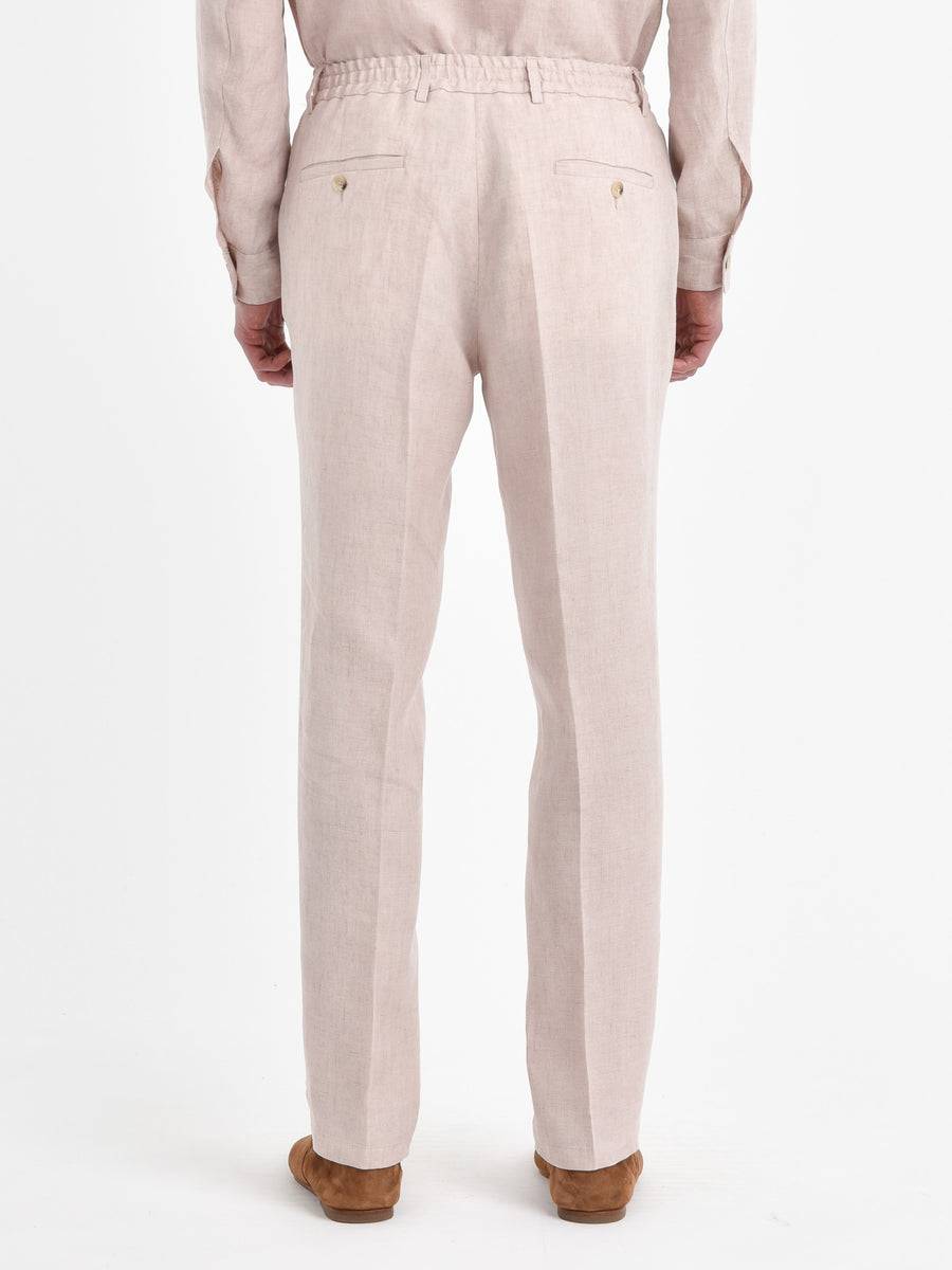 Paoloni Pantalone Jogging Lino Delavè