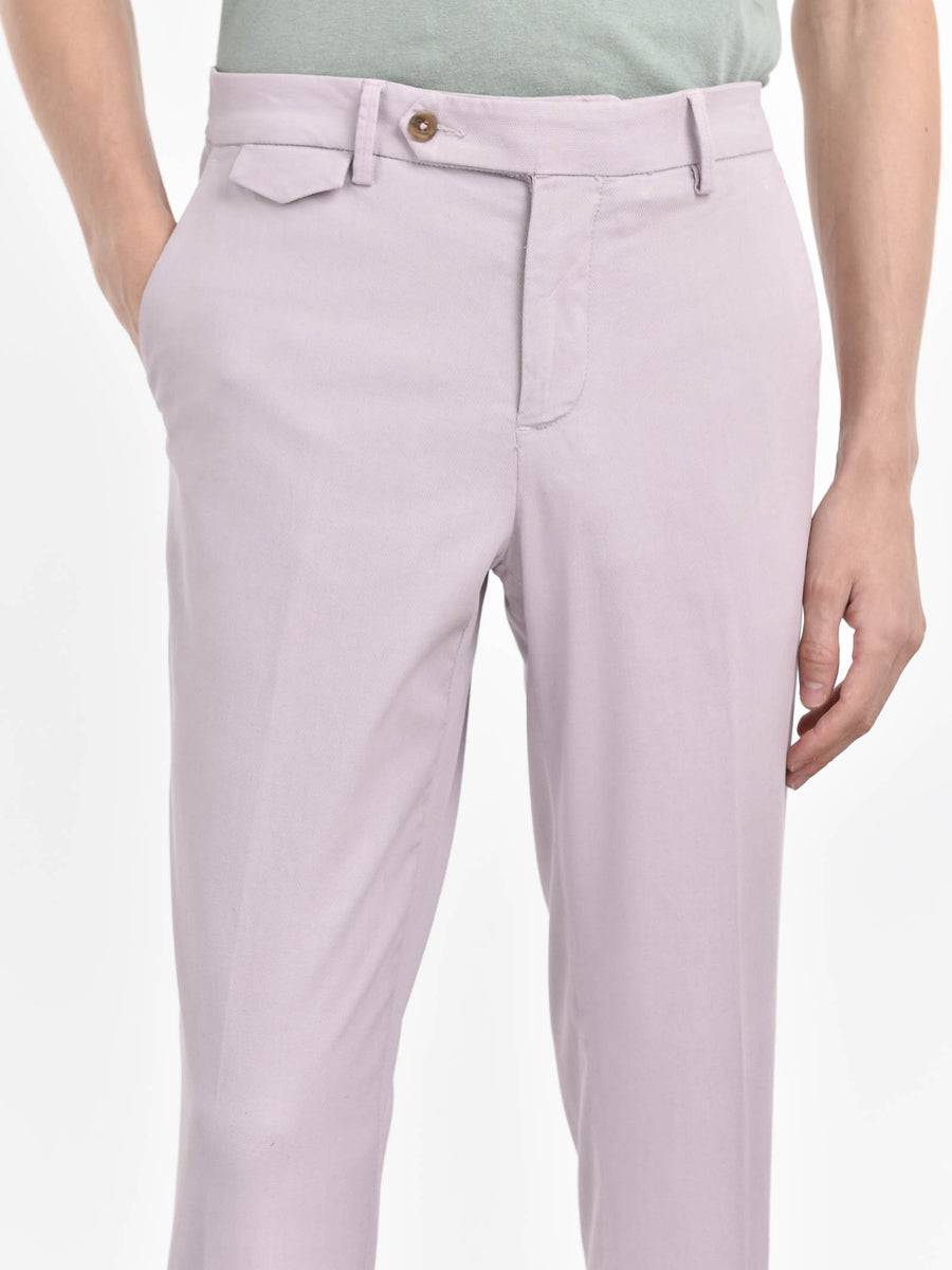 Paoloni Pantalone Slim Misto Cotone Stretch