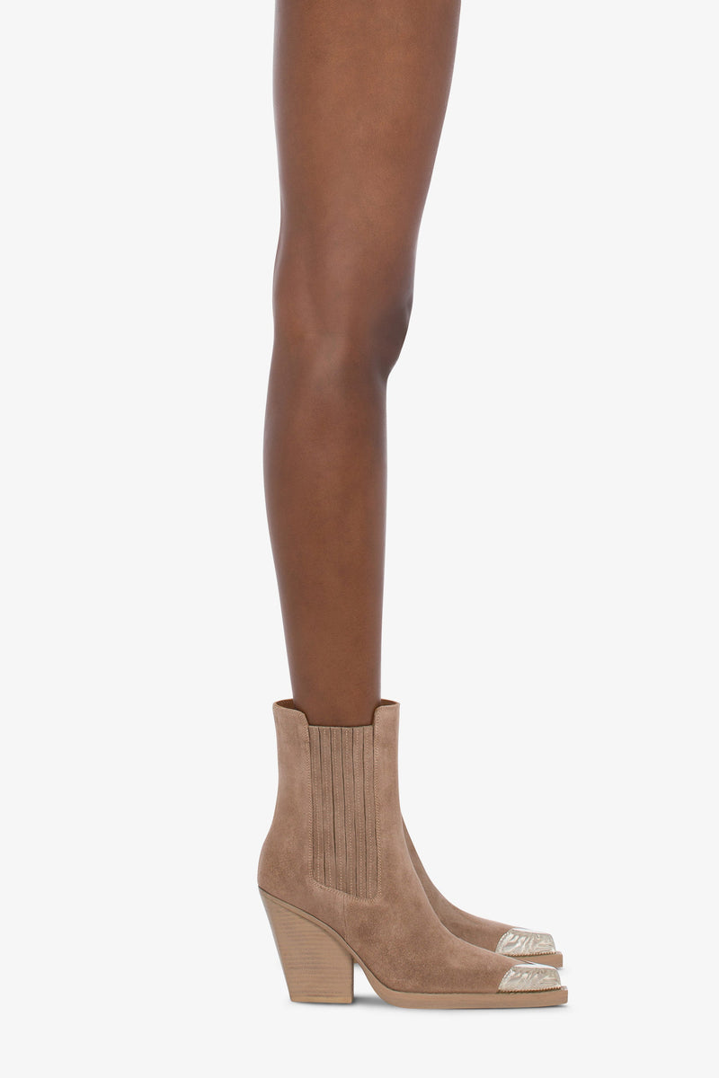 Paris Texas DALLAS EMBELLISHED TOE ANKLE BOOT