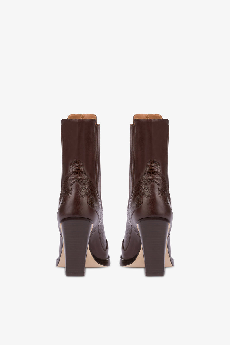 Paris Texas DALLAS EMBROIDERED ANKLE BOOT 100