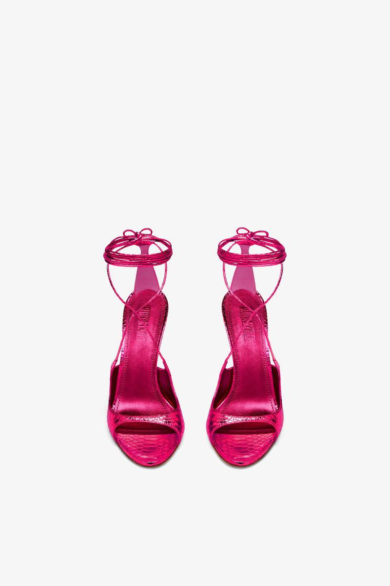 Paris Texas Loulou Lace Up Sandal 105