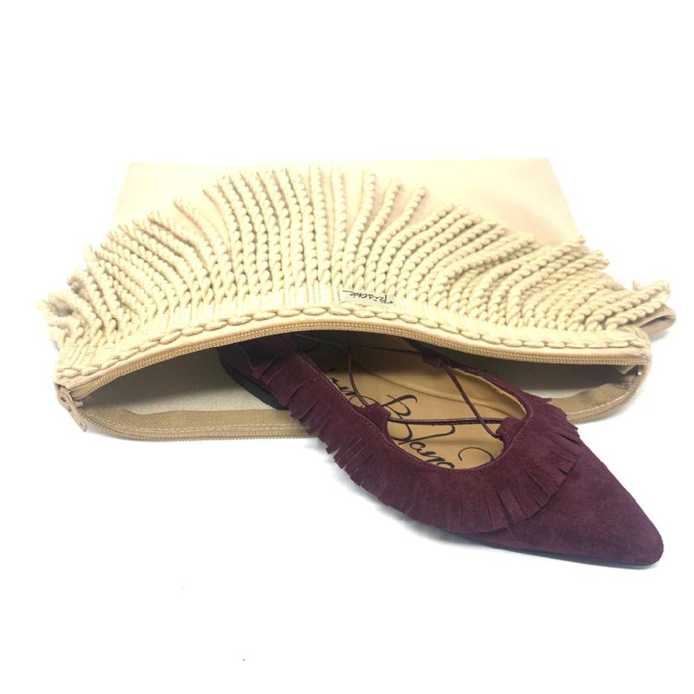 Passion Blanche Brigitte Scamosciata Bordeaux Frangia