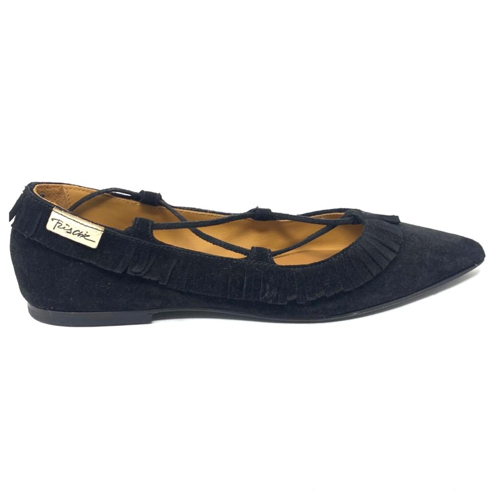 Passion Blanche Brigitte Scamosciata Nera Frangia