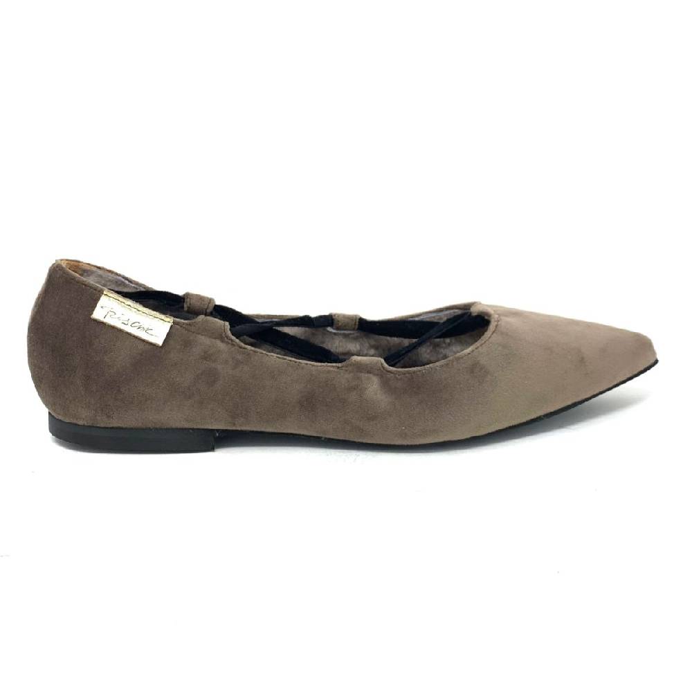 Passion Blanche Brigitte Velluto Tortora + Montone