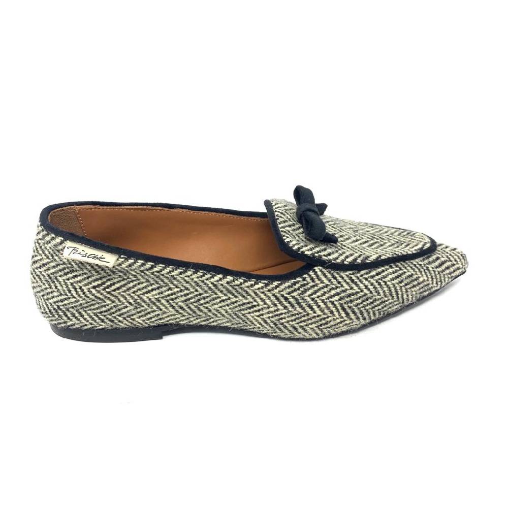 Passion Blanche Grace Tweed Lana Bianca-Nera