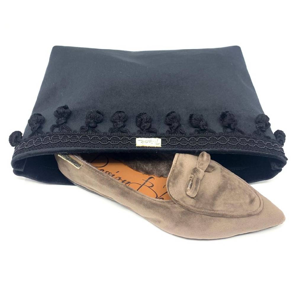 Passion Blanche Grace Velluto Tortora + Montone