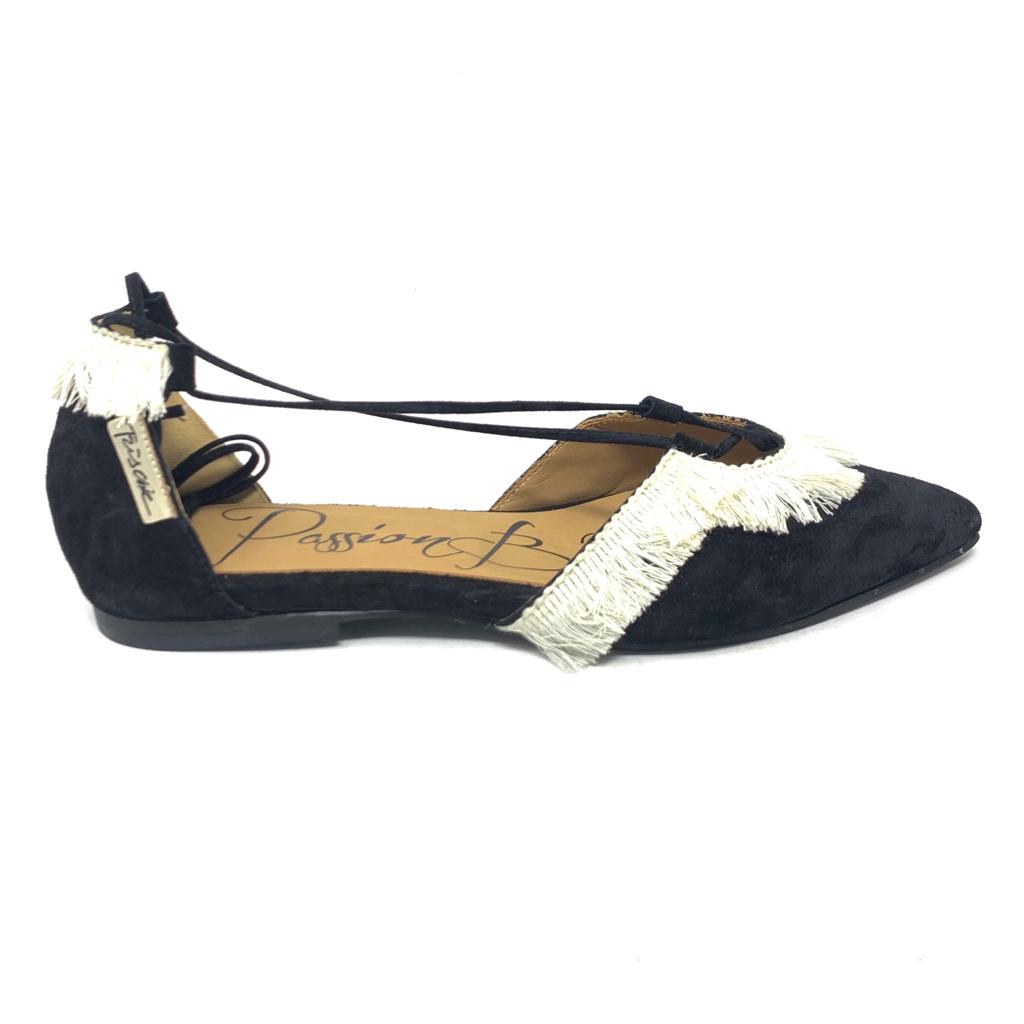 Passion Blanche Marilyn Scamosciata Nera Frangia