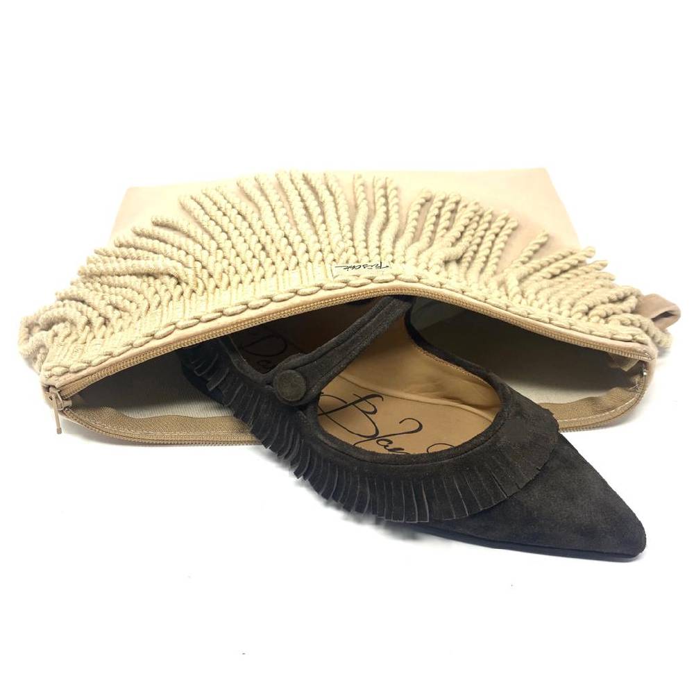 Passion Blanche Sophia Scamosciata T.Moro Frangia