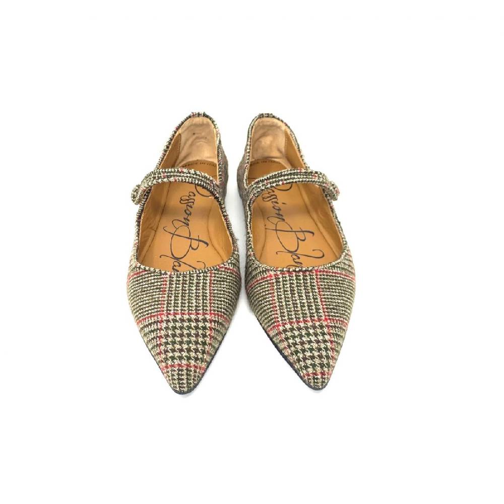 Passion Blanche Sophia Tartan Marrone