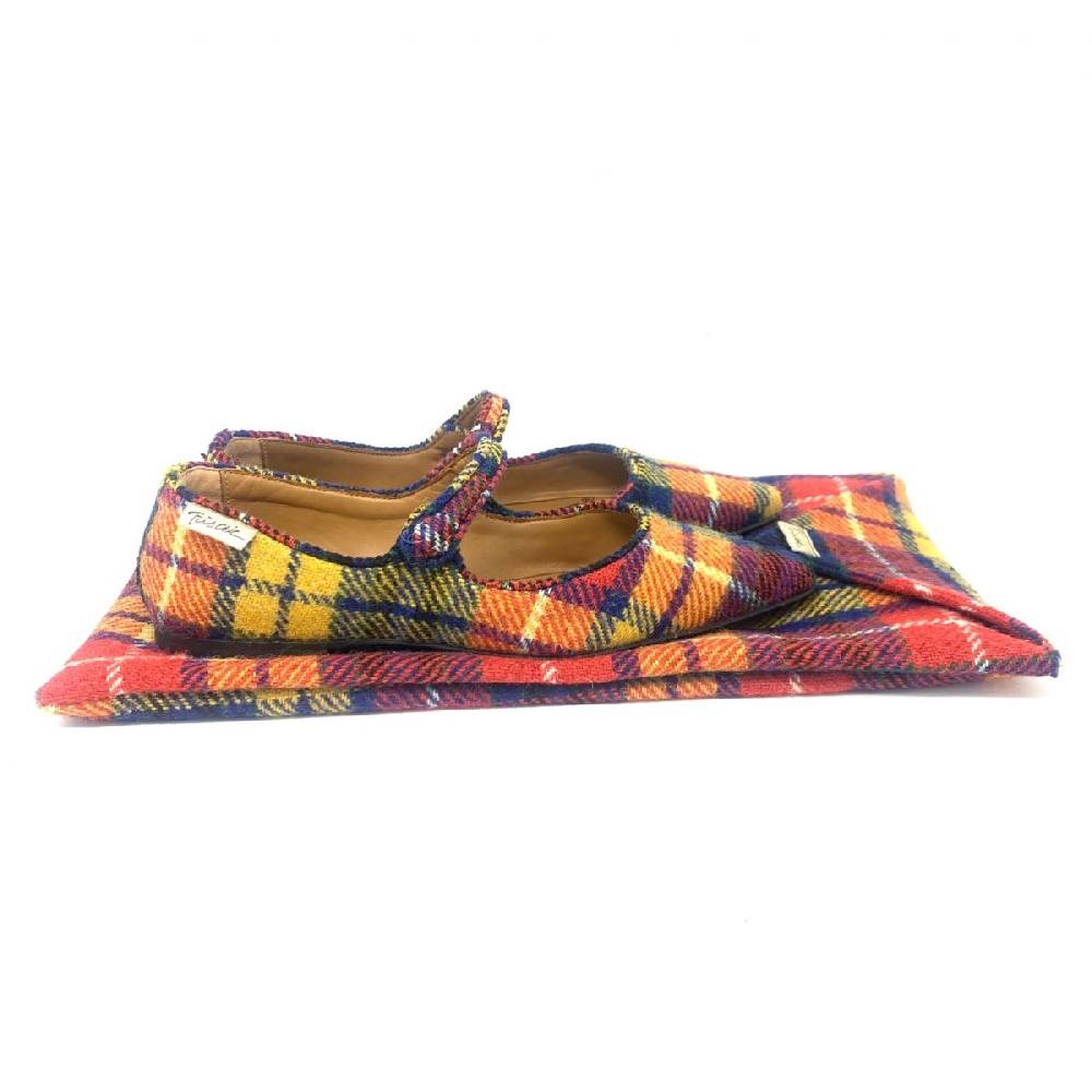 Passion Blanche Sophia Tartan Mix Lana