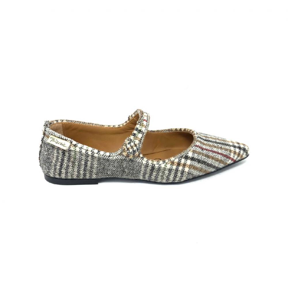 Passion Blanche Sophia tartan panna