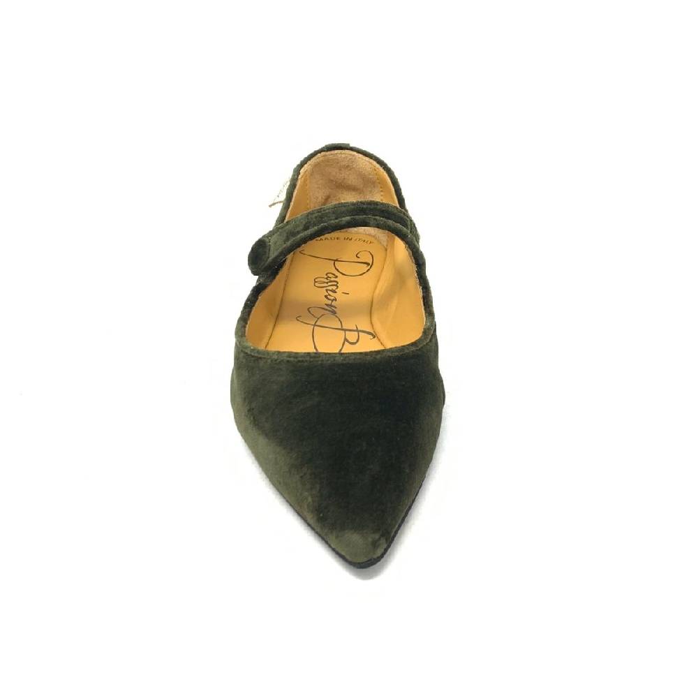 Passion Blanche Sophia Velluto Verde Militare