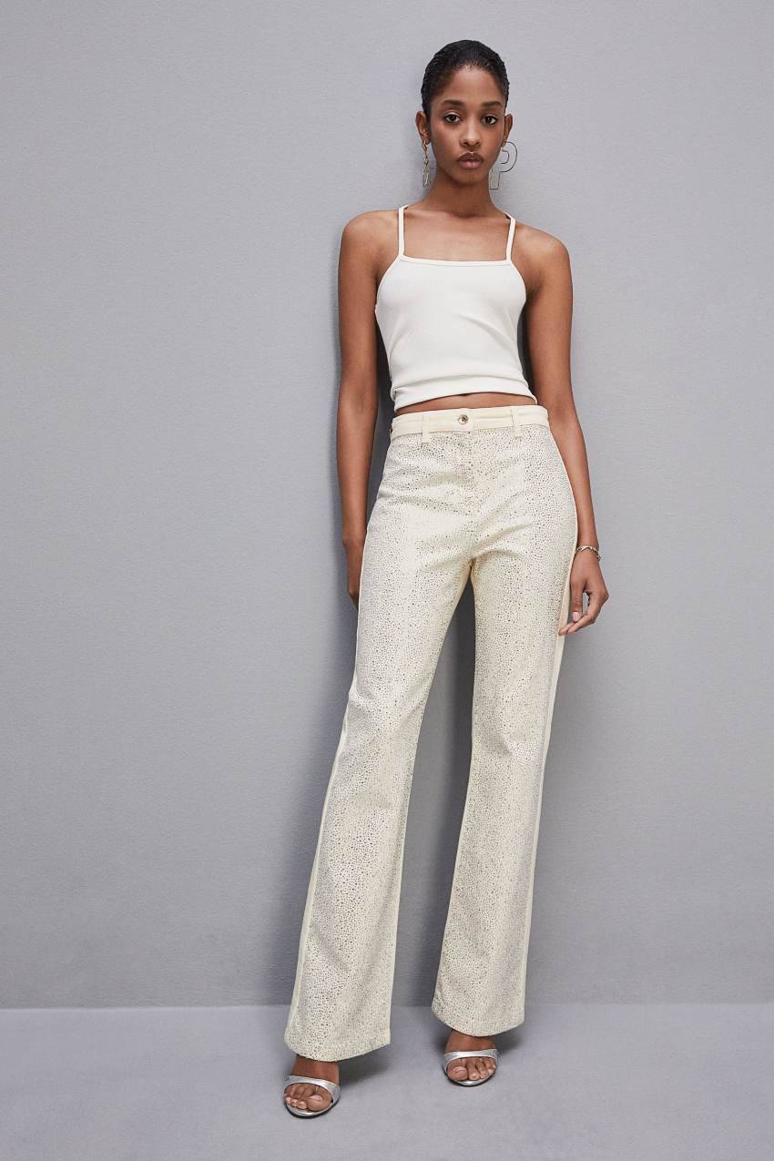 Patrizia Pepe Canotta a costine in viscosa ESSENTIAL