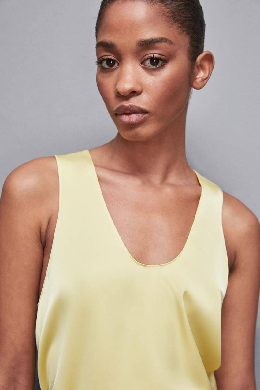 Patrizia Pepe Blusa In Raso Lucido