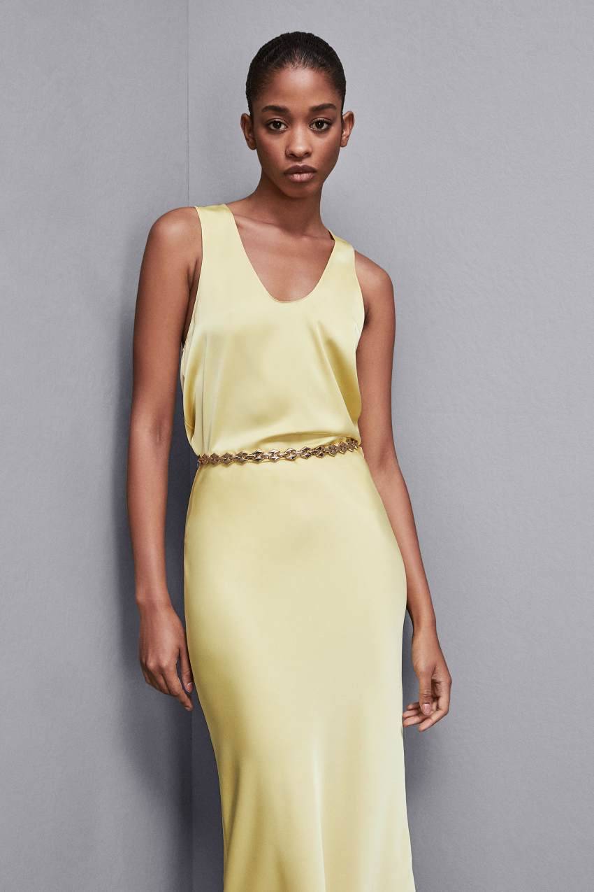 Patrizia Pepe Blusa in raso lucido