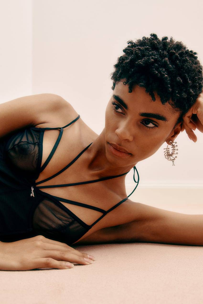 Patrizia Pepe Bralette In Tulle