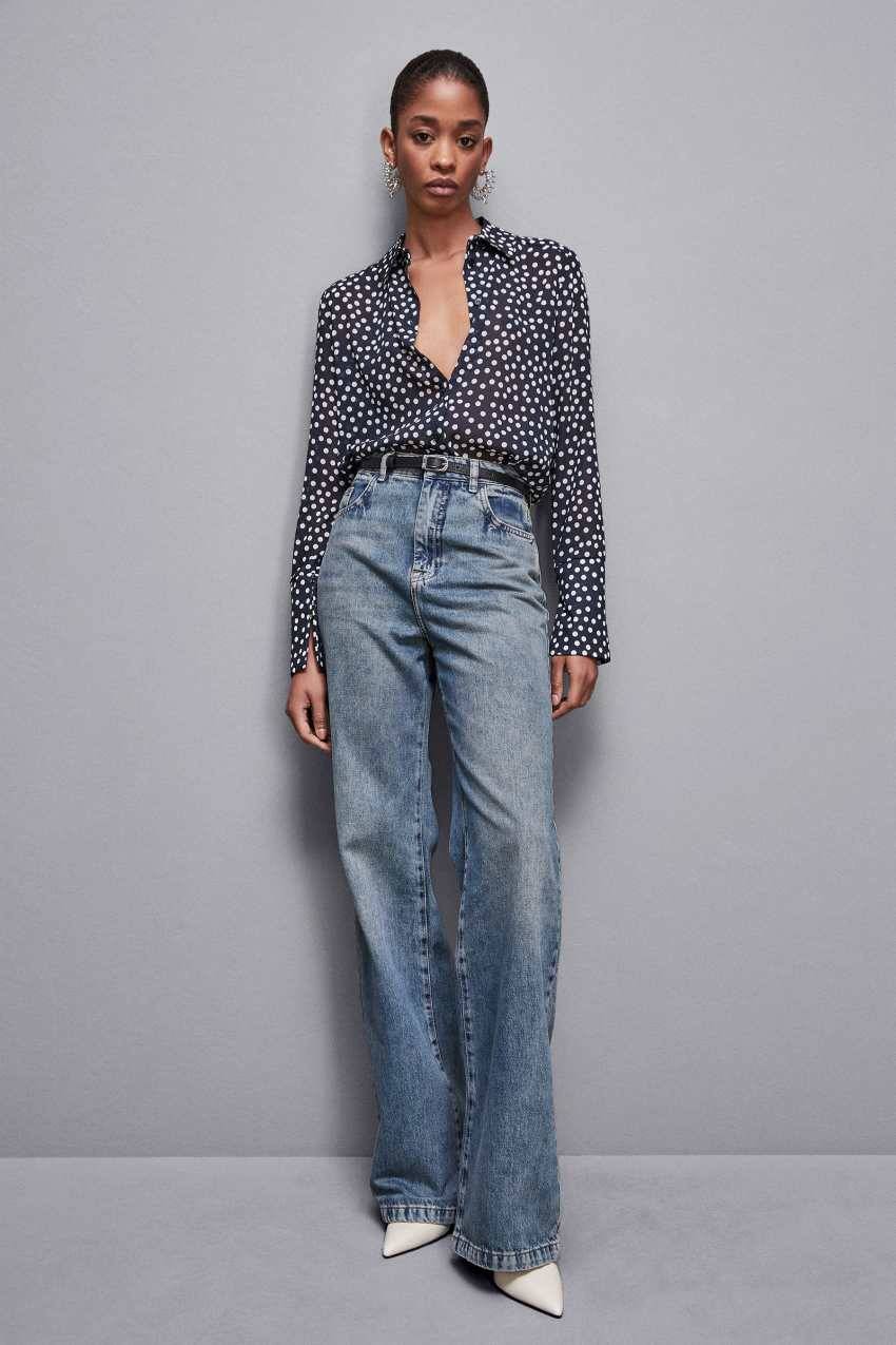 Patrizia Pepe Camicia regular fit in georgette