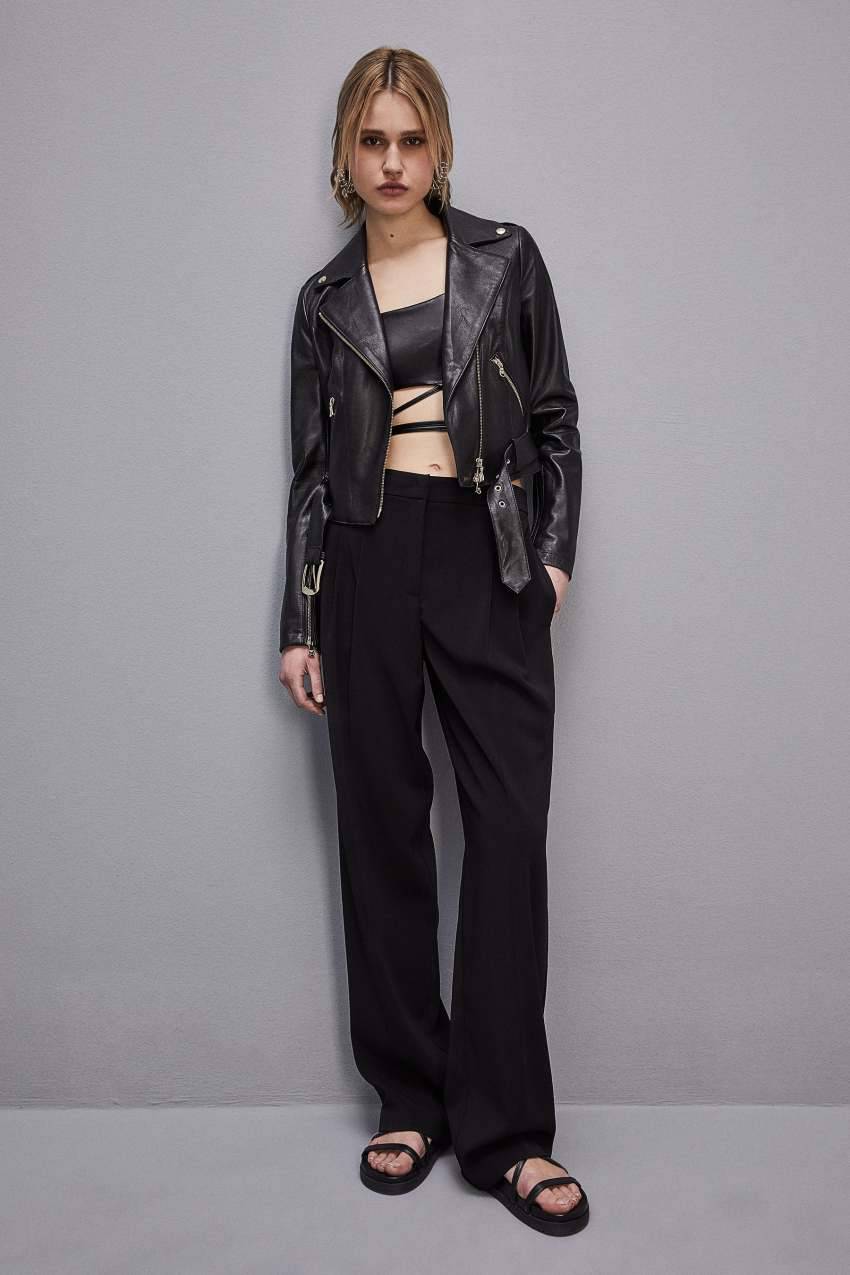 Patrizia Pepe Chiodo In Pelle