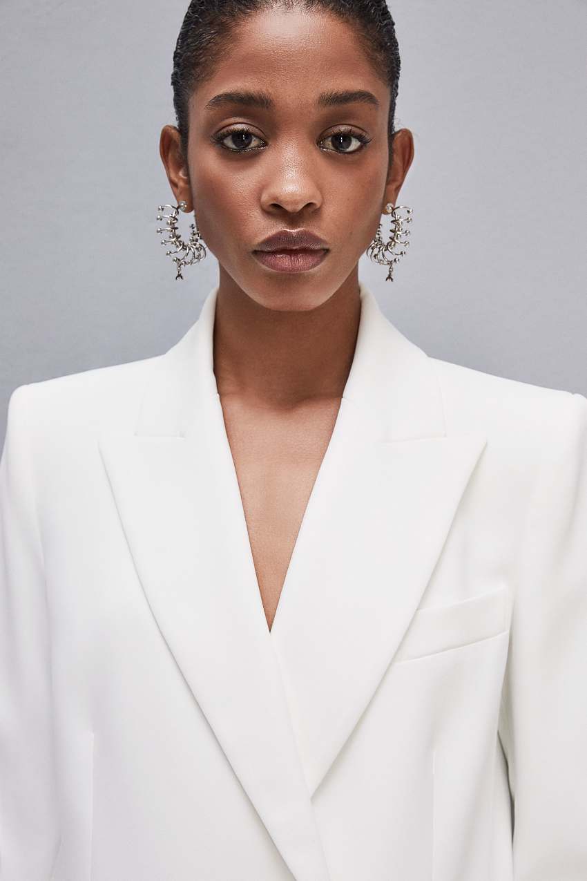 Patrizia Pepe Giacca Doppio Petto Taglio Maschile