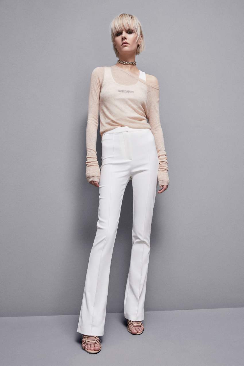 Patrizia Pepe Pantalone Flare slim