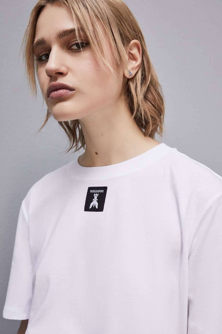 Patrizia Pepe T-shirt In Cotone Organico