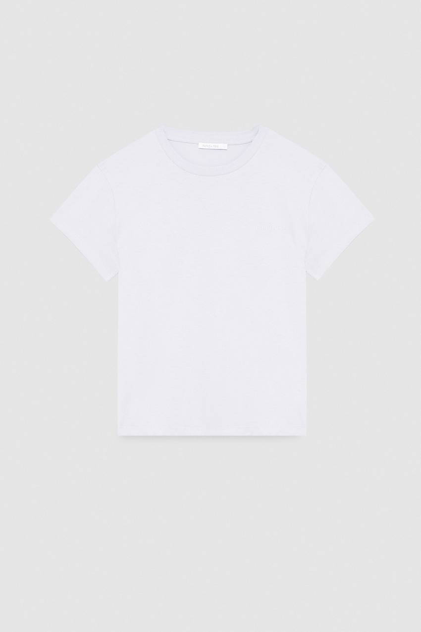 Patrizia Pepe T-shirt Maniche Corte Con Logo In Cotone Organico