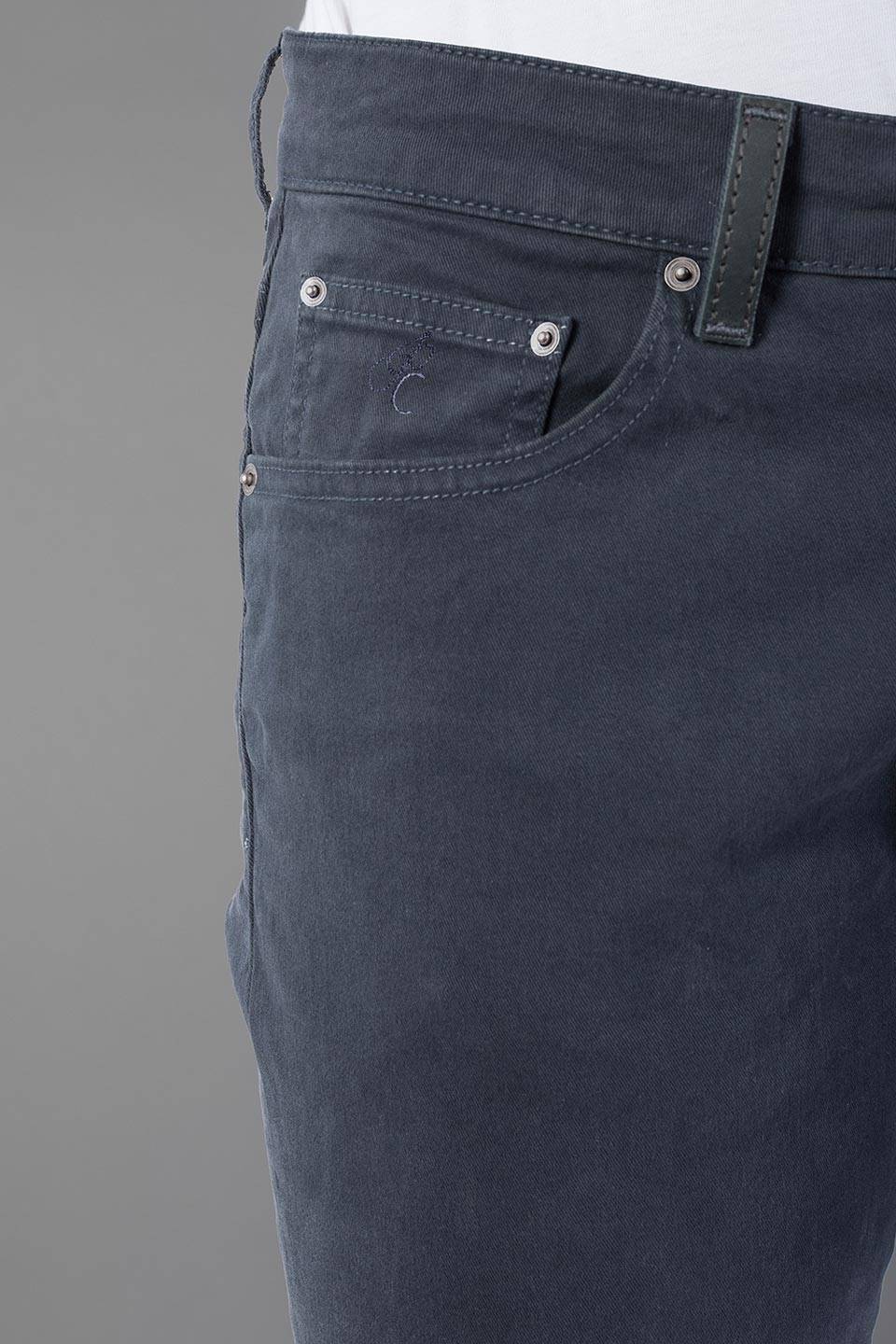 Paul Cortese Gabardine 5 Tasche Blue