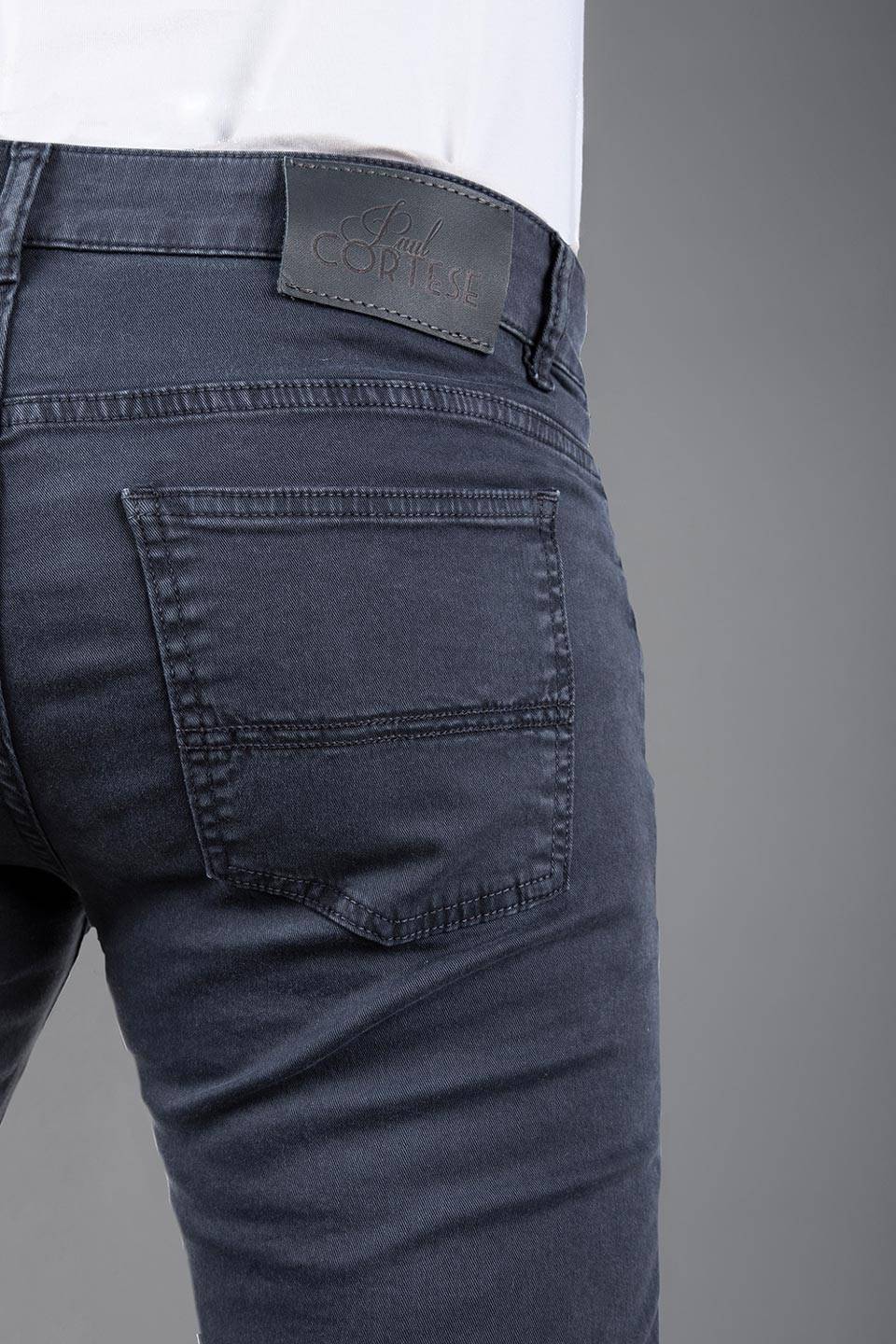 Paul Cortese Gabardine 5 Tasche Blue