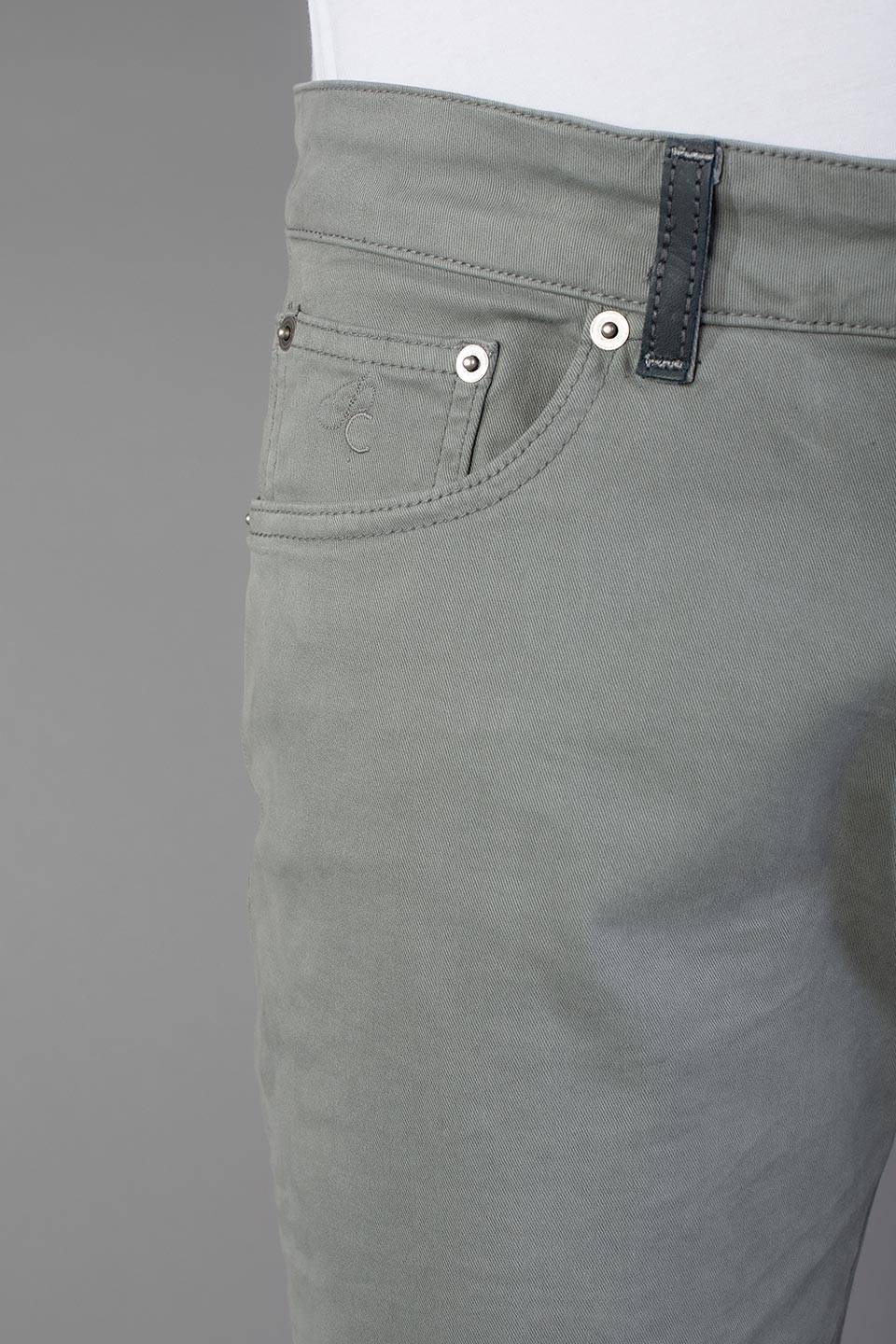 Paul Cortese Gabardine 5 Tasche Grey