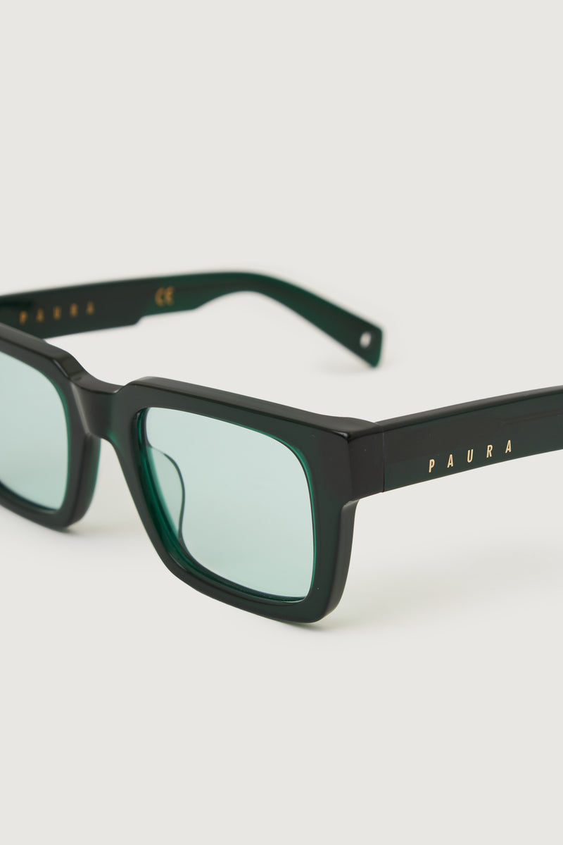 Paura DELIRIO SUNGLASSES BLACK GREEN/CELESTIAL LENS