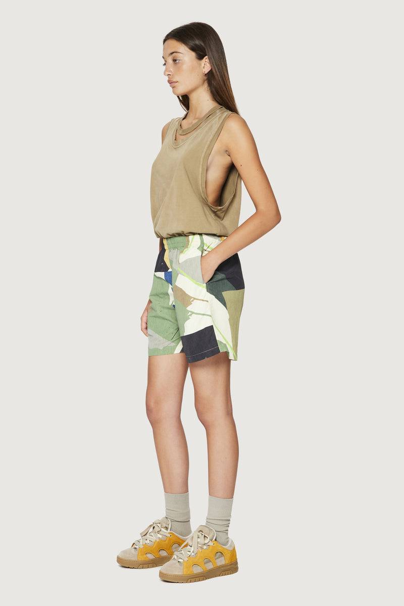 Paura AIRAM BERMUDA GREEN CAMO