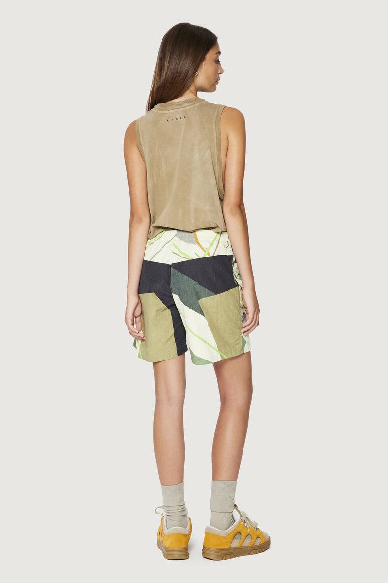 Paura AIRAM BERMUDA GREEN CAMO