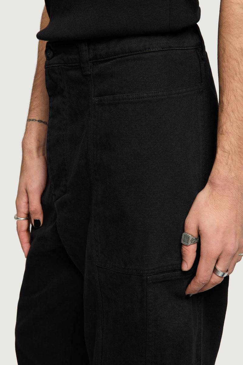 Paura BROCK WORKPANTS BLACK C41 X PAURA