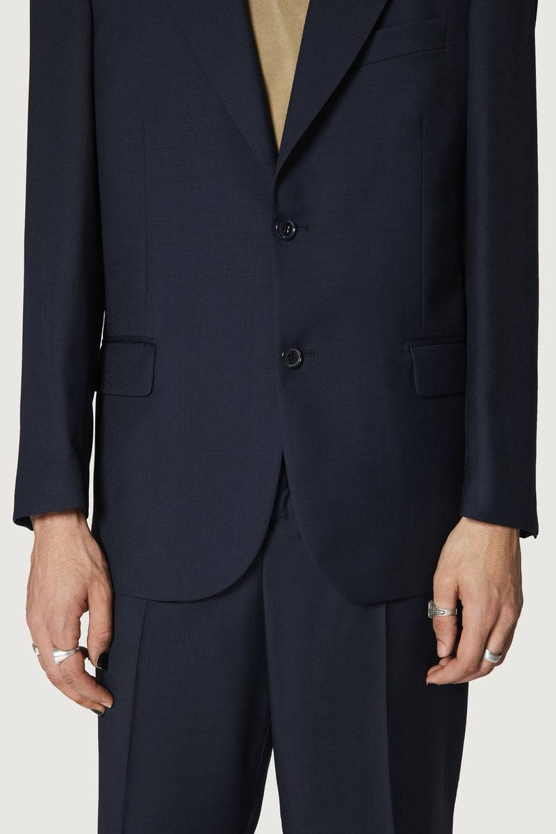 Paura CREW SINGLEBREASTED SUIT JACKET DARK BLUE