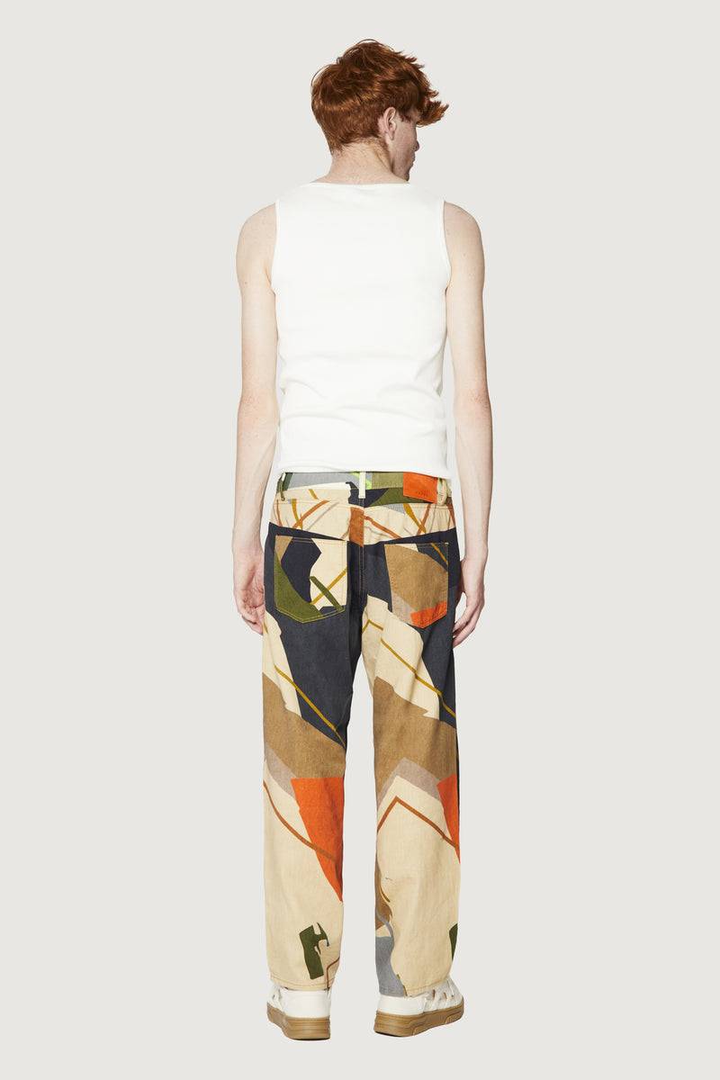 Paura DAVE 5 POCKETS SAND CAMO