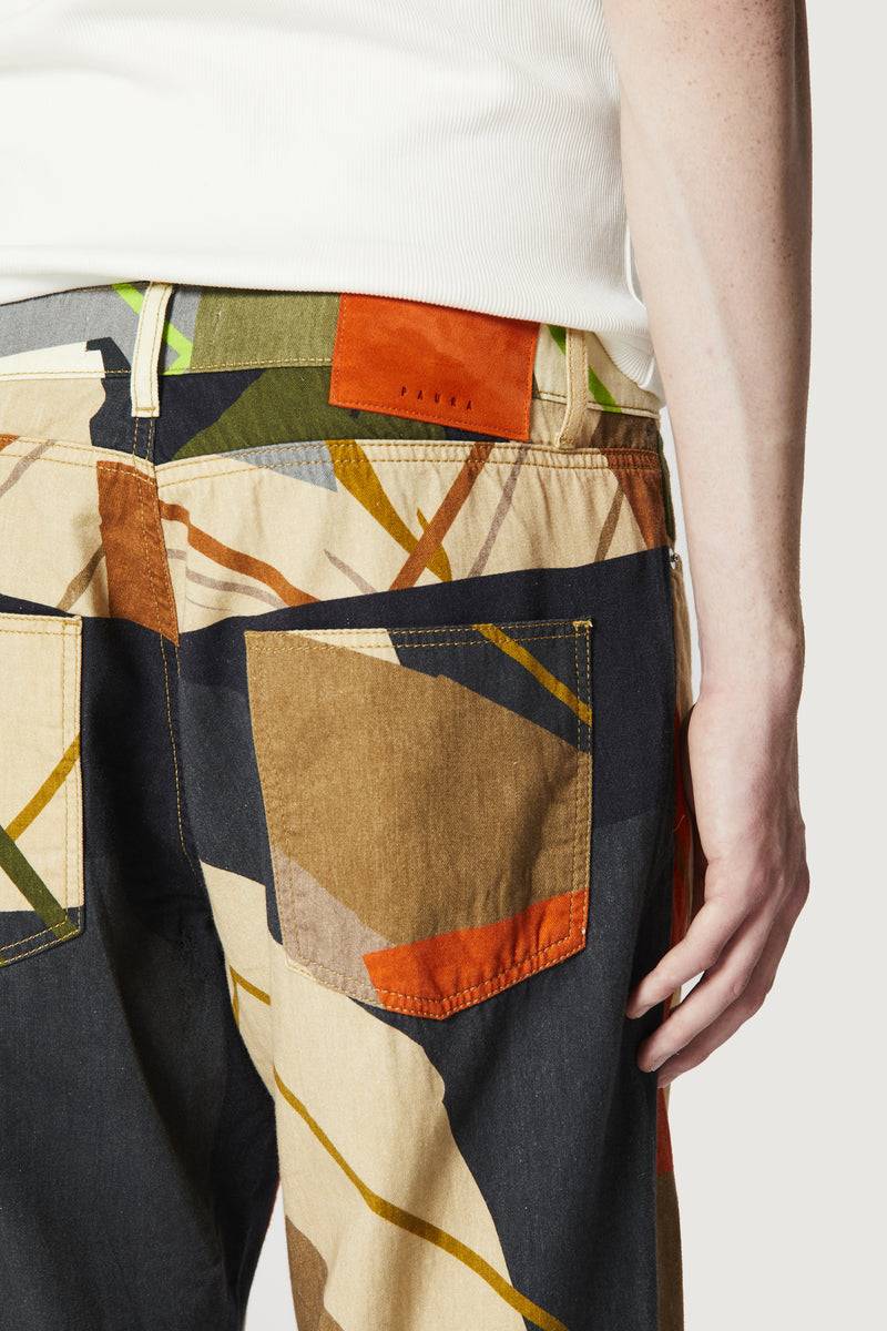 Paura DAVE 5 POCKETS SAND CAMO