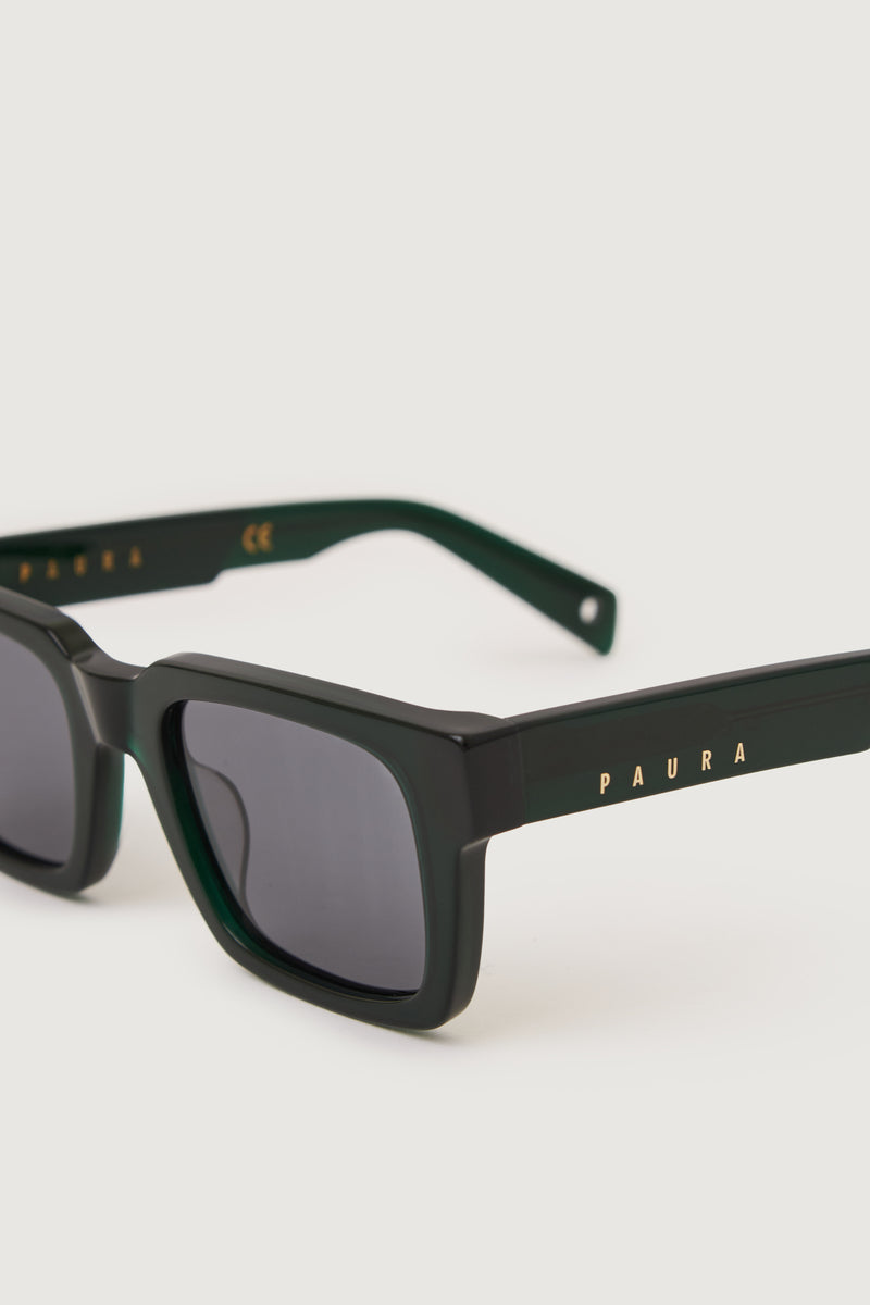 Paura DELIRIO SUNGLASSES BLACK GREEN/GREY LENS