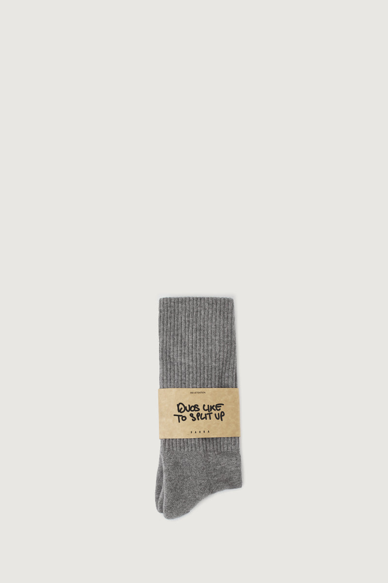Paura EGAN SOCKS MELANGE GREY
