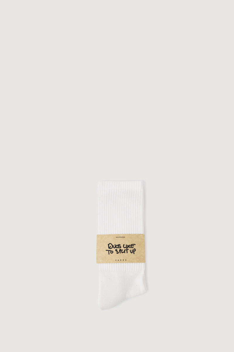 Paura EGAN SOCKS OFF WHITE
