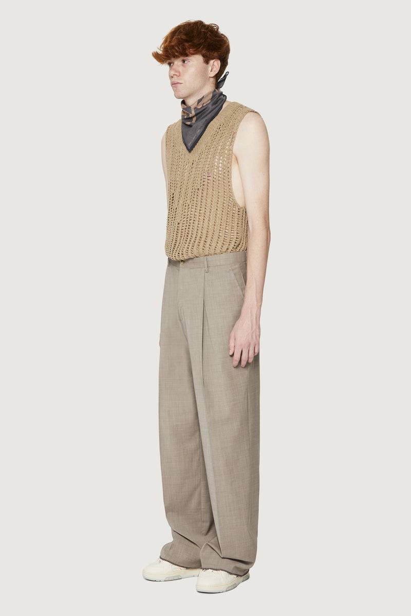 Paura EGON CLASSIC PANTS DOVE GREY