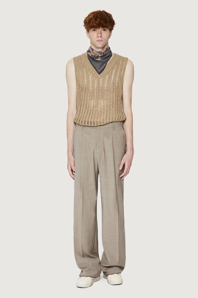 Paura EGON CLASSIC PANTS DOVE GREY