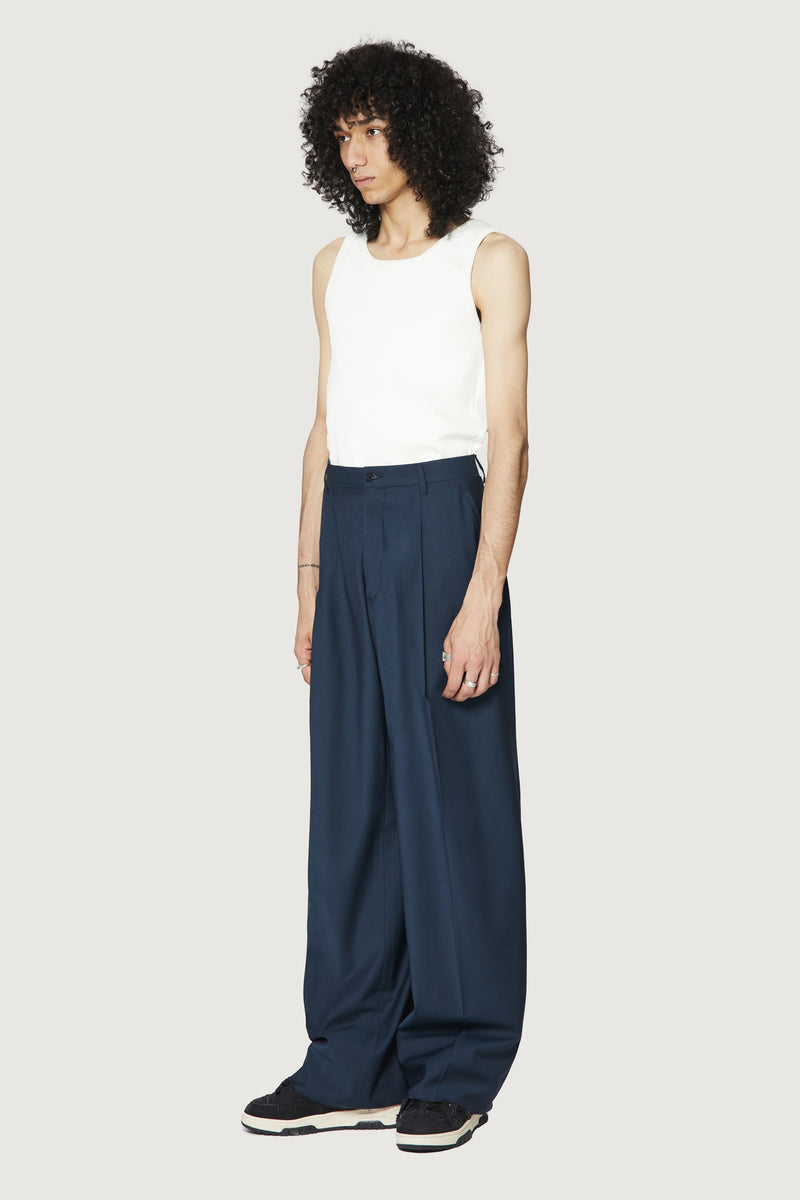 Paura EGON CLASSIC PANTS PETROLEUM