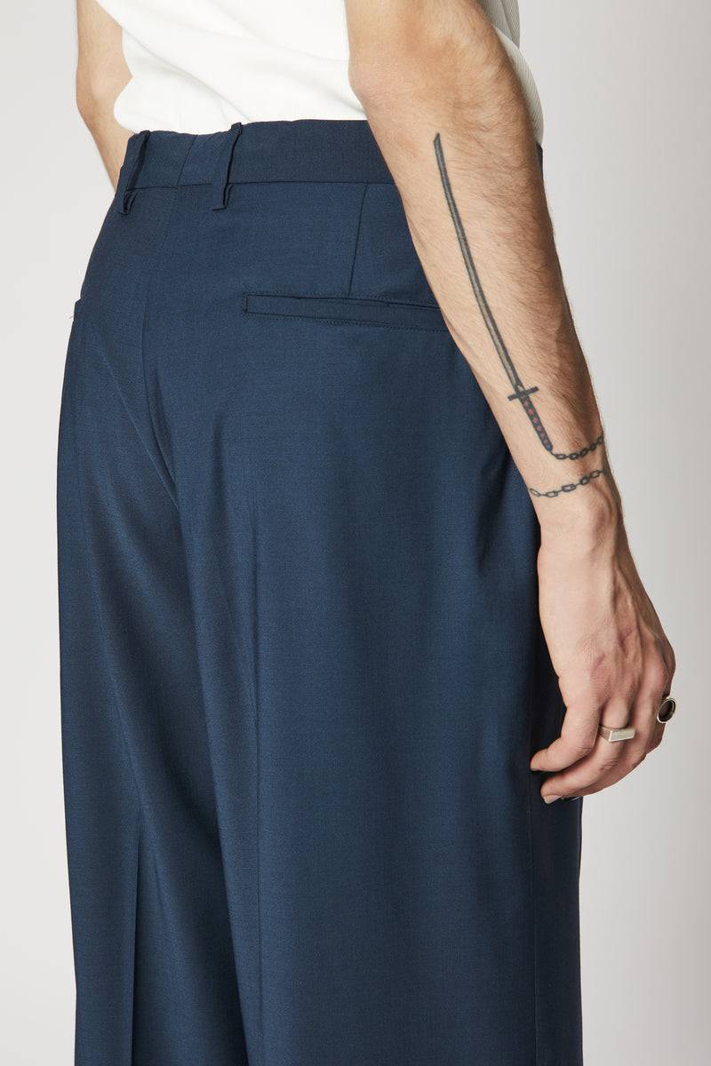 Paura EGON CLASSIC PANTS PETROLEUM